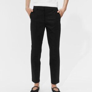 H&M Black Slacks Ankle Length